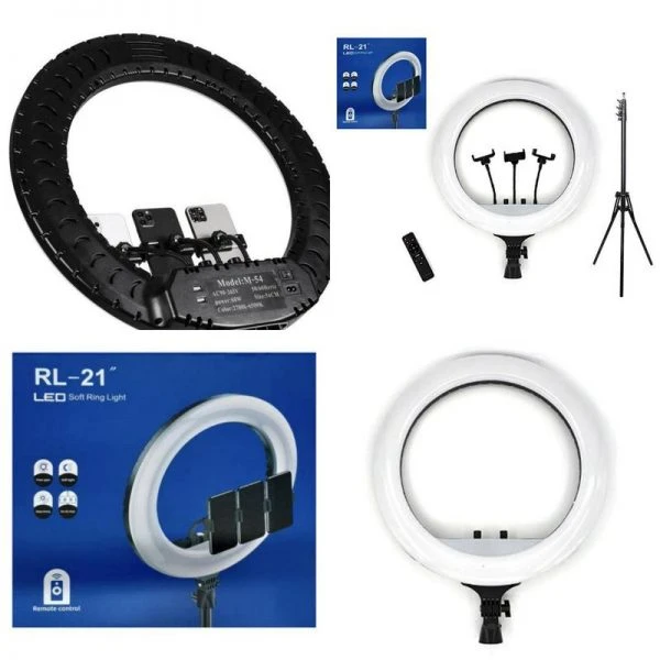 رینگ لایت مدل RL-21 اورجینال به همراه سه پایه  
