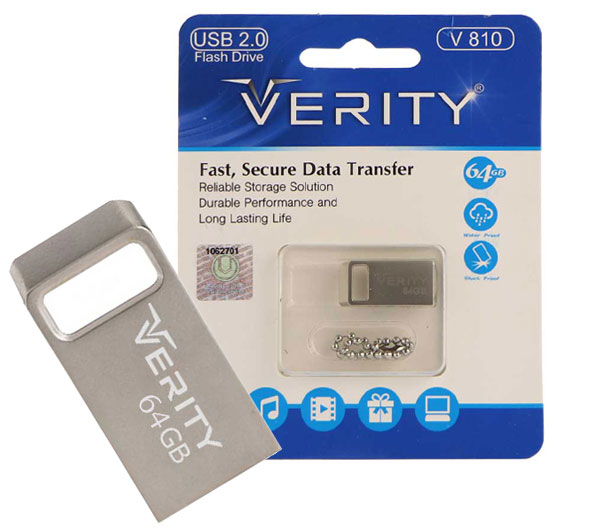 فلش مموری وریتی مدل V810 ظرفیت 64 گیگابایت  