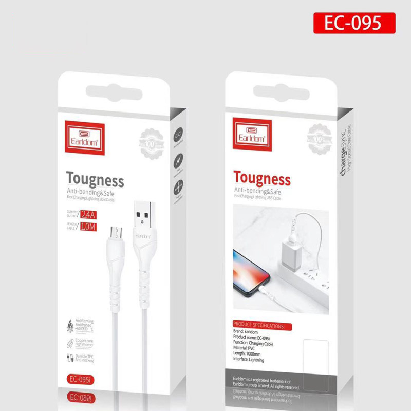 کابل شارژ earldom میکرو مدل EC-095M  