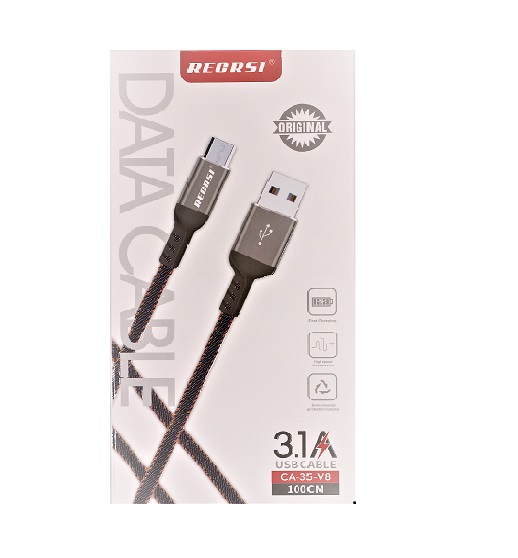 کابل شارژ میکرو recrsi  مدل ca-35 به طول1متر  