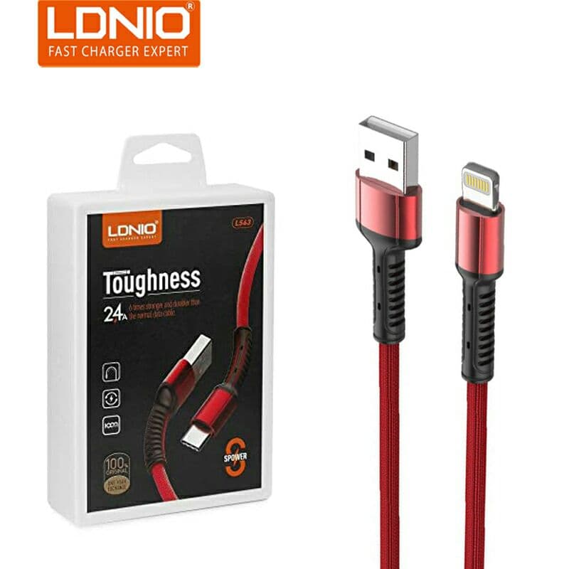 کابل شارژ آیفون LDNIO مدل LS63  