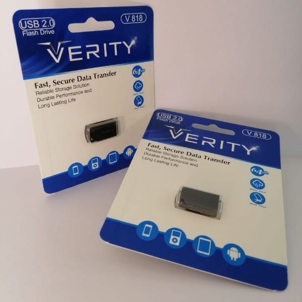 فلش مموری وریتی مدل V818 ظرفیت 64 گیگابایت  