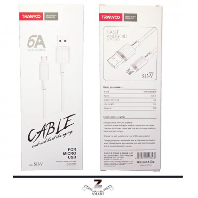 کابل شارژ tranyoo مدل s13-v میکرو  