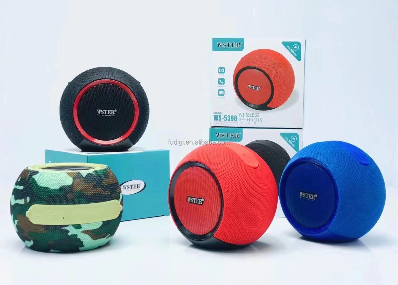 اسپیکر بلوتوثی قابل حمل مدل ws-5398  