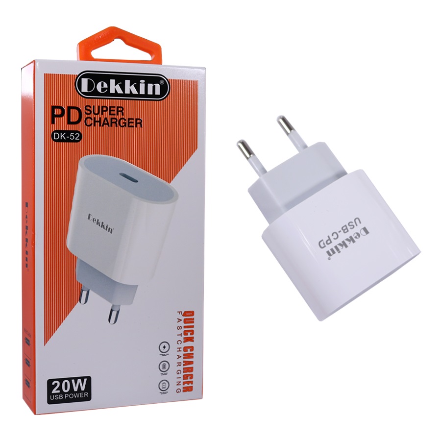 شارژر ديواري DEKKIN PD مدل DK-52  