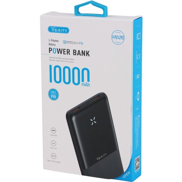 پاور بانک 10000 وريتي مدل PU147PD  