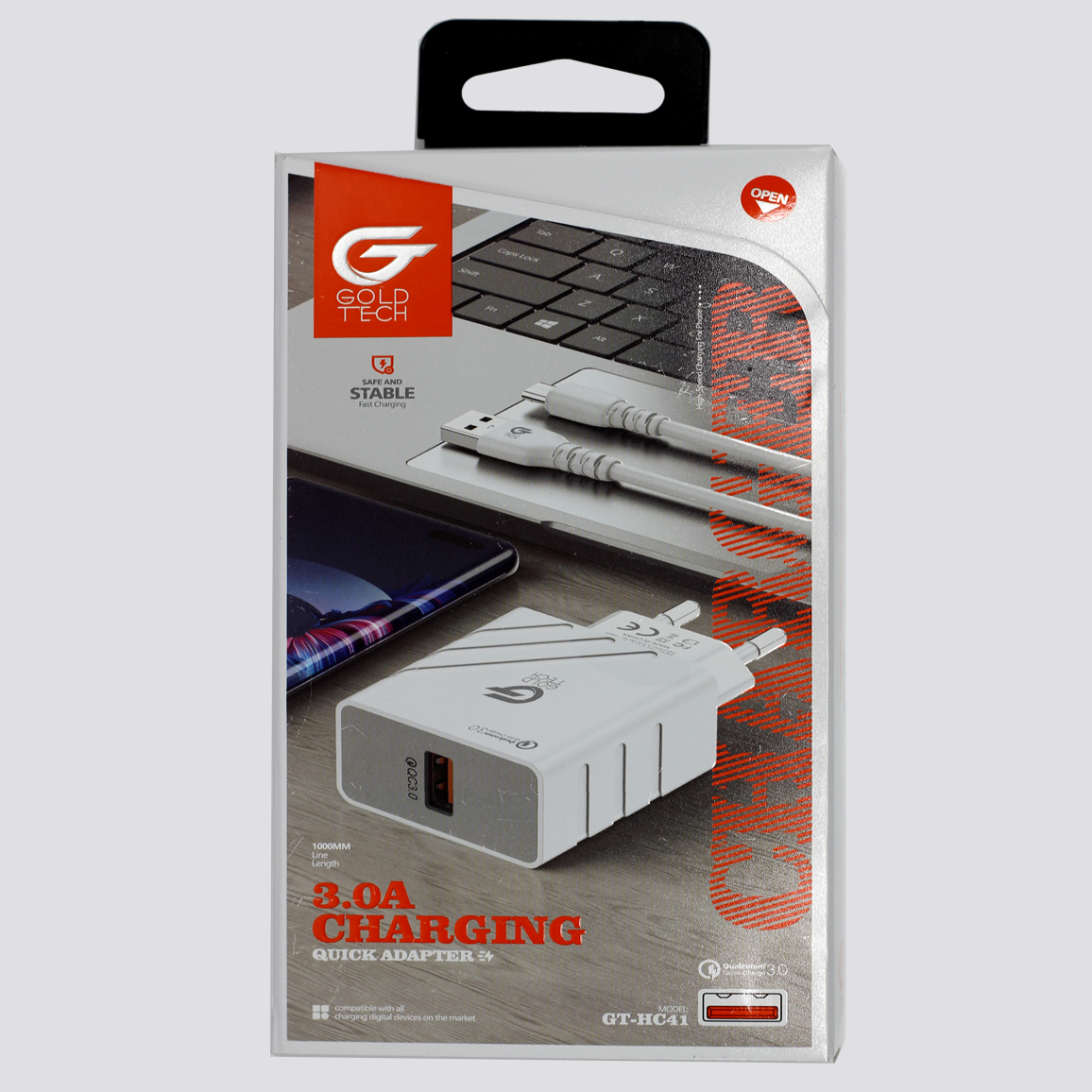 شارژر دیواری میکرو گلدتک مدل GT-HC41   