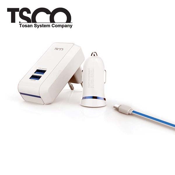 شارژر فندکی و دیواری تسکو مدل TTC 34  
